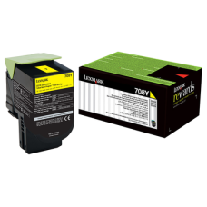 Lexmark 70C80Y0 708Y Sarı Orjinal Toner - CS310 / CS410