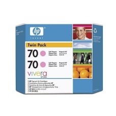 HP CB346A (70) Açık Kırmızı Orjinal Kartuş 2li Paket - Designjet Z2100