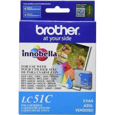 Brother LC51C Mavi Orjinal Kartuş - DCP-130C (U) (T1528) hemen satın al!