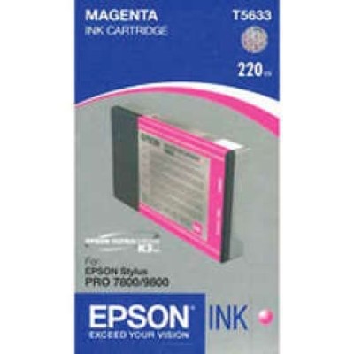 Epson C13T563300 (T5633) Kırmızı Orjinal Kartuş - Stylus Pro 7800 (T1610) hemen satın al!