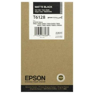 Epson C13T612800 (T6128) Mat Siyah Orjinal Kartuş - Stylus Pro 7800 (T1647) hemen satın al!