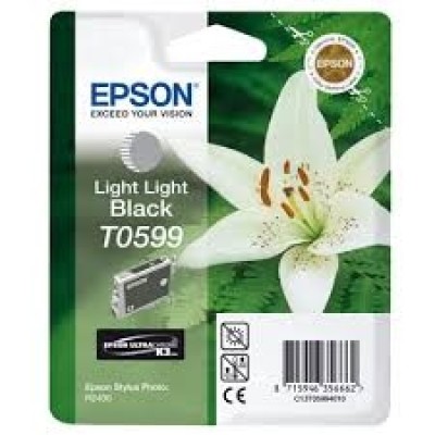 Epson C13T05994020 (T0599) Duble Açık Siyah Orjinal Kartuş - Stylus Photo R2400 (T2017) hemen satın al!