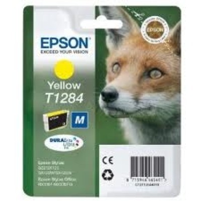 Epson C13T12844021 (T1284) Sarı Orjinal Kartuş - Stylus SX125 (T2020) hemen satın al!