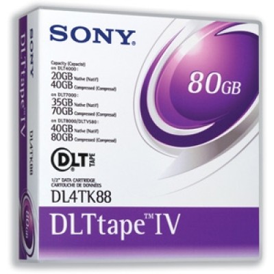 Sony DLT-IV (DLT-4) Data Kartuş 40GB / 80GB 12,65 mm (T2078) hemen satın al!