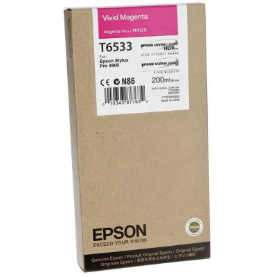 Epson C13T653300 (T6533) Açık Kırmızı Orjinal Kartuş - Stylus Pro 4900 (T2371) hemen satın al!