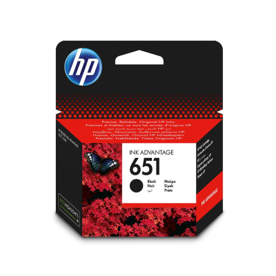 HP C2P10A (651) Siyah Orjinal Kartuş - DeskJet 5645 (T2530) hemen satın al!