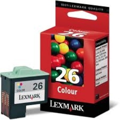 Lexmark 10N0026 (26) Renkli Orjinal Kartuş - X1270 (T2547) hemen satın al!