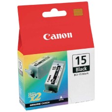 Canon BCI-15BK (8190A002) 2'li Paket Siyah Orjinal Kartuş 