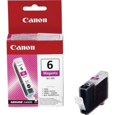 Canon BCI-6M (4707A002) Kırmızı Orjinal Mürekkep Kartuş - BJC-8200  (T2707) hemen satın al!