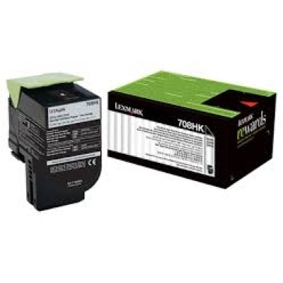 Lexmark 70C8HK0 708HK Siyah Orjinal Toner - CS310 / CS410  (T3741) hemen satın al!