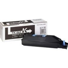 Kyocera TK-865K (1T02JZ0EU0) Siyah Orjinal Toner - TasKalfa 250Ci