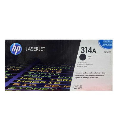 HP Q7560A (314A) Siyah Orjinal Toner - LaserJet 2700 (B) (T4531) hemen satın al!