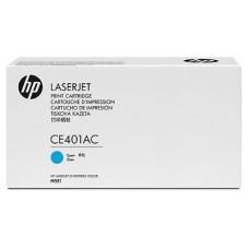 HP CE401AC Mavi Orjinal Toner - Laserjet M551 / M570