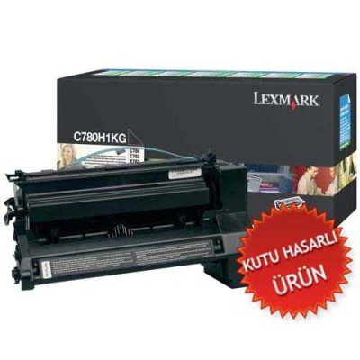 Lexmark C780H1KG Siyah Orjinal Toner - C780 / C782 (T4872) hemen satın al!