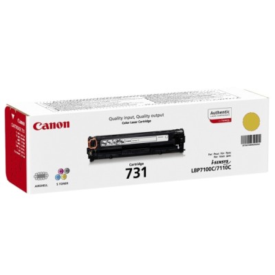 Canon CRG-731Y (6269B002) Sarı Orjinal Toner - LBP7100 / LBP7110 (U) (T5339) hemen satın al!