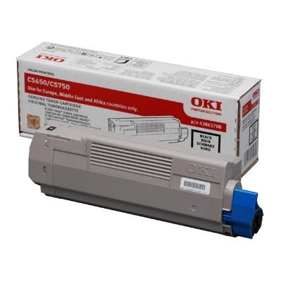 OKI 43865740 Siyah Orjinal Toner - C5650 / C5750  (T5476) hemen satın al!