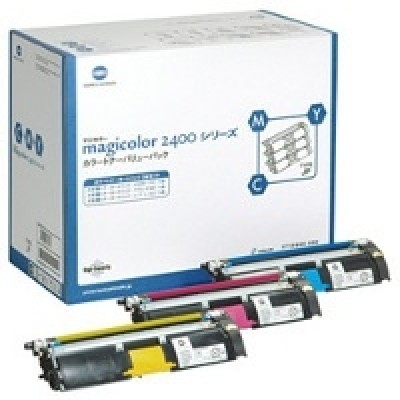 Konica Minolta 1710595-001 3 Renkli Orjinal Toner - 2400W / 2340DL (T5489) hemen satın al!