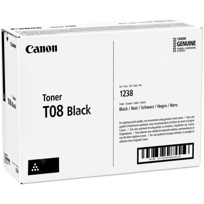 Canon T08 (3010C006) Siyah Orjinal Toner - LBP1238 / MF1238 (T15933) hemen satın al!