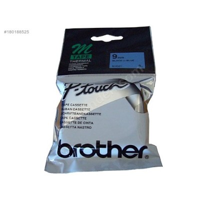 Brother M-K521 Mavi Üzerine Siyah P-Touch Etiket 9mm - PT-55 / PT-60 / PT-80 (T6252) hemen satın al!