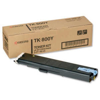 Kyocera TK-800Y (370PB3KL) Sarı Orjinal Toner - FS-C8008 (T6806) hemen satın al!