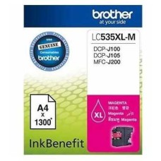 Brother LC535XLM Yüksek Kapasite Kırmızı Orjinal Kartuş - DCP-J105