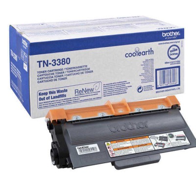 Brother TN-3380 Orjinal Toner - HL-5440 / HL-5450 / HL-6180 (T6949) hemen satın al!