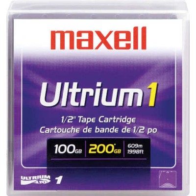 Maxell LTO-1 Ultrium Data Kartuş - 100 GB / 200 GB 609m, 12,65mm (T7008) hemen satın al!