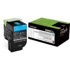 Lexmark 80C8SC0 Mavi Orjinal Toner - CX310 / CX410