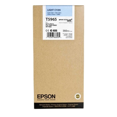 Epson C13T596500 (T5965) Açık Mavi Orjinal Kartuş - Stylus Pro 7700 (U) (T7719) hemen satın al!