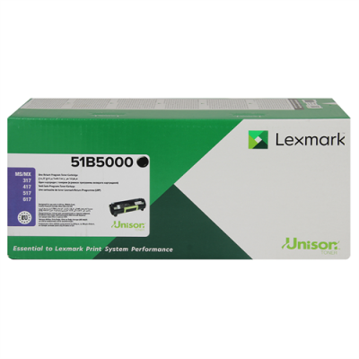 Lexmark 51B5000 Orjinal Toner - MS317 / MS417 (T7788) hemen satın al!