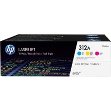 HP CF440AM 312A 3lü Paket Orjinal Toner