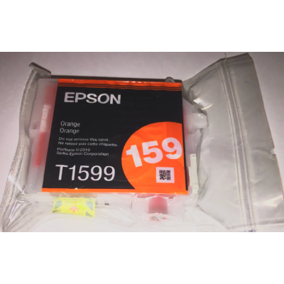 Epson C13T15994010 (T1599) Turuncu Orjinal Kartuş - Stylus Photo R2000 (U) (T7927) hemen satın al!