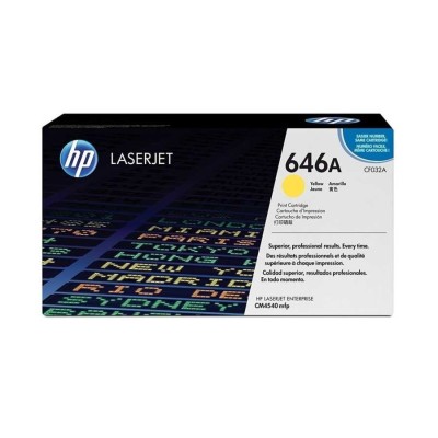 HP CF032A (646A) Sarı Orjinal Toner - LaserJet CM4540 (C) (T7942) hemen satın al!