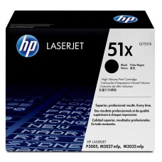 HP Q7551X (51X) Siyah Orjinal Toner - LaserJet 3005