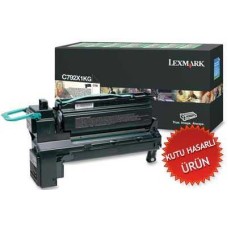 Lexmark C792X1KG Siyah Orjinal Toner Yüksek Kapasite - C792