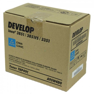 Develop TNP-49C Mavi Orjinal Toner - Ineo +3851 / +3851FS (T9614) hemen satın al!