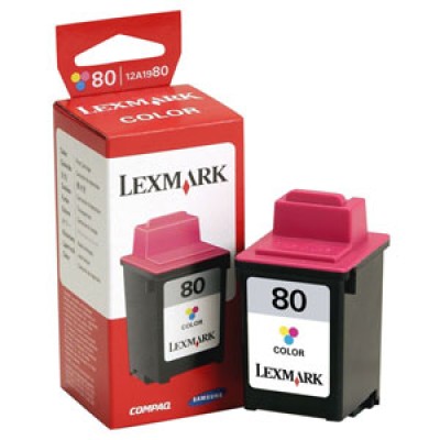 Lexmark 12A1980 (80) Renkli Orjinal Kartuş - 3200 (U) (T9857) hemen satın al!