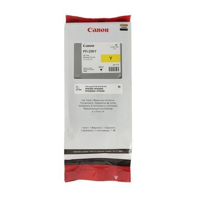 Canon PFI-206Y (5306B001) Sarı Orjinal Kartuş - iPF6400 / iPF6450 (T10056) hemen satın al!