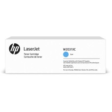 HP W2031XC (415X) Mavi Orjinal Toner Yüksek Kapasite - Laserjet Pro M454 / M479