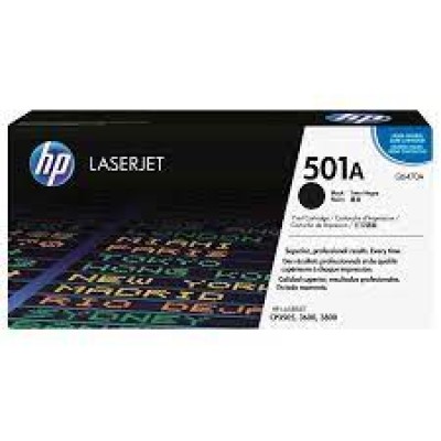 HP Q6470A (501A) Siyah Orjinal Toner - Laserjet 3600 (U) (T11431) hemen satın al!