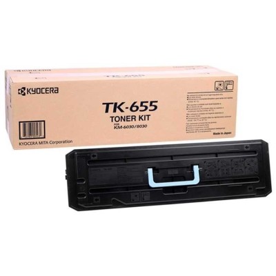 Kyocera TK-655 (1T02FB0EU0) Siyah Orjinal Toner - KM-6030 / KM-8030 (T12042) hemen satın al!