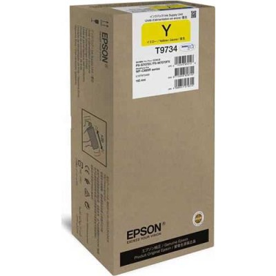 Epson C13T973400 (T9734) XL Sarı Orjinal Kartuş - WF-C869 Serisi (T12228) hemen satın al!