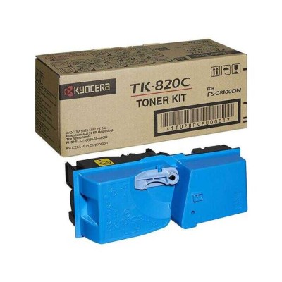 Kyocera TK-820C (1T02HPCEU0) Mavi Orjinal Toner - FS-C8100 (T12339) hemen satın al!