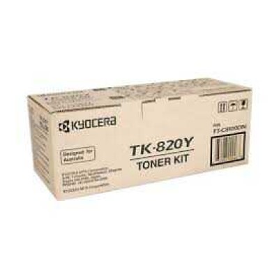 Kyocera TK-820Y (1T02HPAEU0) Sarı Orjinal Toner - FS-C8100 (T12341) hemen satın al!