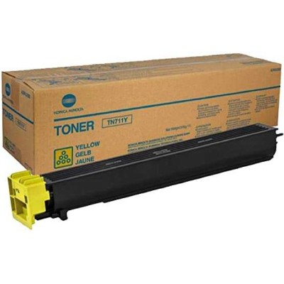 Konica Minolta TN-711Y (A3VU250) Sarı Orjinal Toner - Ineo +654 / Ineo +754 (T12394) hemen satın al!