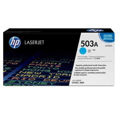 HP Q7581A (503A) Mavi Orjinal Toner - Laserjet 3600 (C) (T12427) hemen satın al!