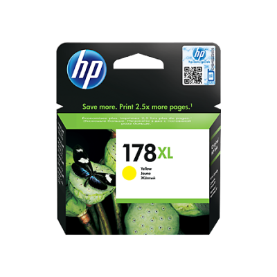 HP CB325HE (178XL) Sarı Orjinal Kartuş - Photosmart 5510 / 5515 (T12467) hemen satın al!