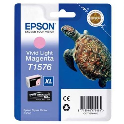 En uygun Epson C13T15764010 T1576 Açık Kırmızı Orjinal Kartuş Stylus Photo R3000 hemen satın al!