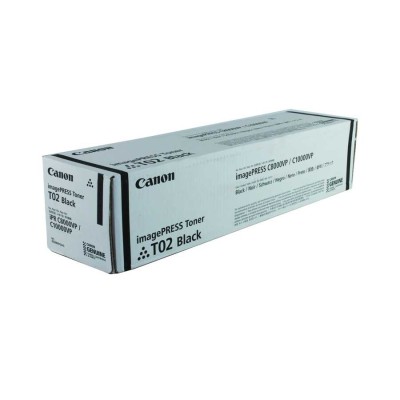 Canon T02 (8529B001) Siyah Orjinal Toner - ImagePress C8000VP / C10000VP (T15190) hemen satın al!