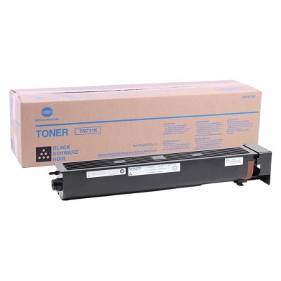 Konica Minolta TN-711BK (A3VU150) Siyah Orjinal Toner - Ineo +654 / Ineo +754 (T15467) hemen satın al!